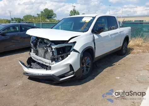 2023 Honda Ridgeline Sport from USA, damaged, VIN 5FPYK3F11PB032814